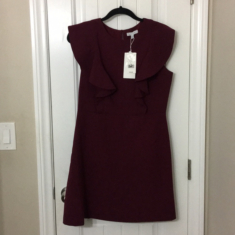 Lucy Paris Burgundy Dress